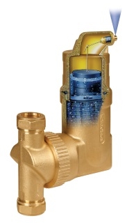 SpiroVent RV2 G3/4\" Deaerator with Universal Connection